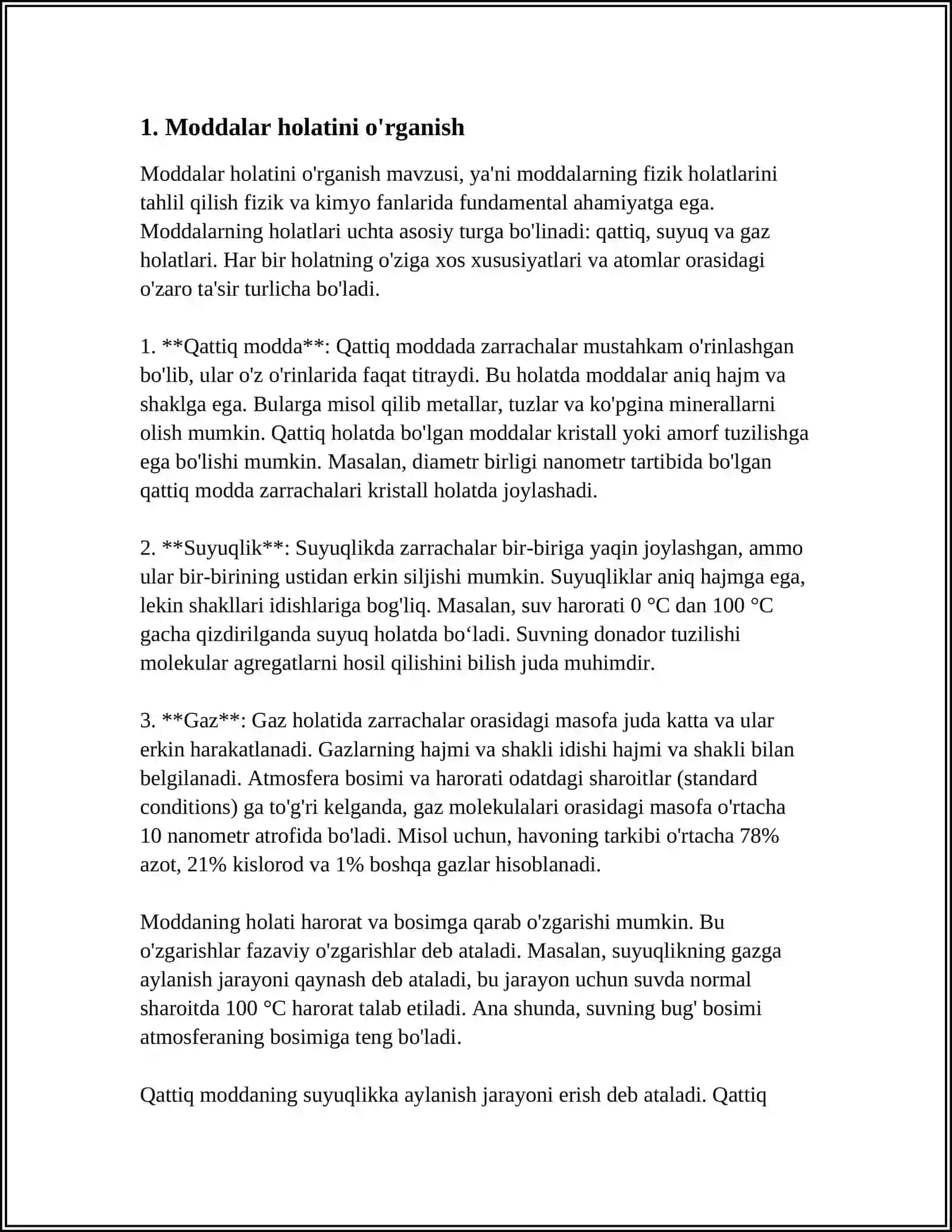KIMYO FANIDAN EKSPRIMENTLAR O'TKAZISH METODIKASI 3