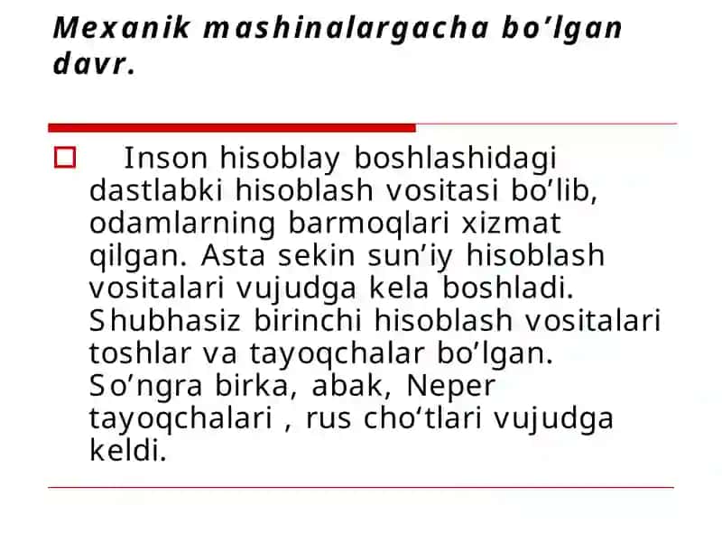 Elektron hisoblash mashinalarining yaratilish tarixi 3