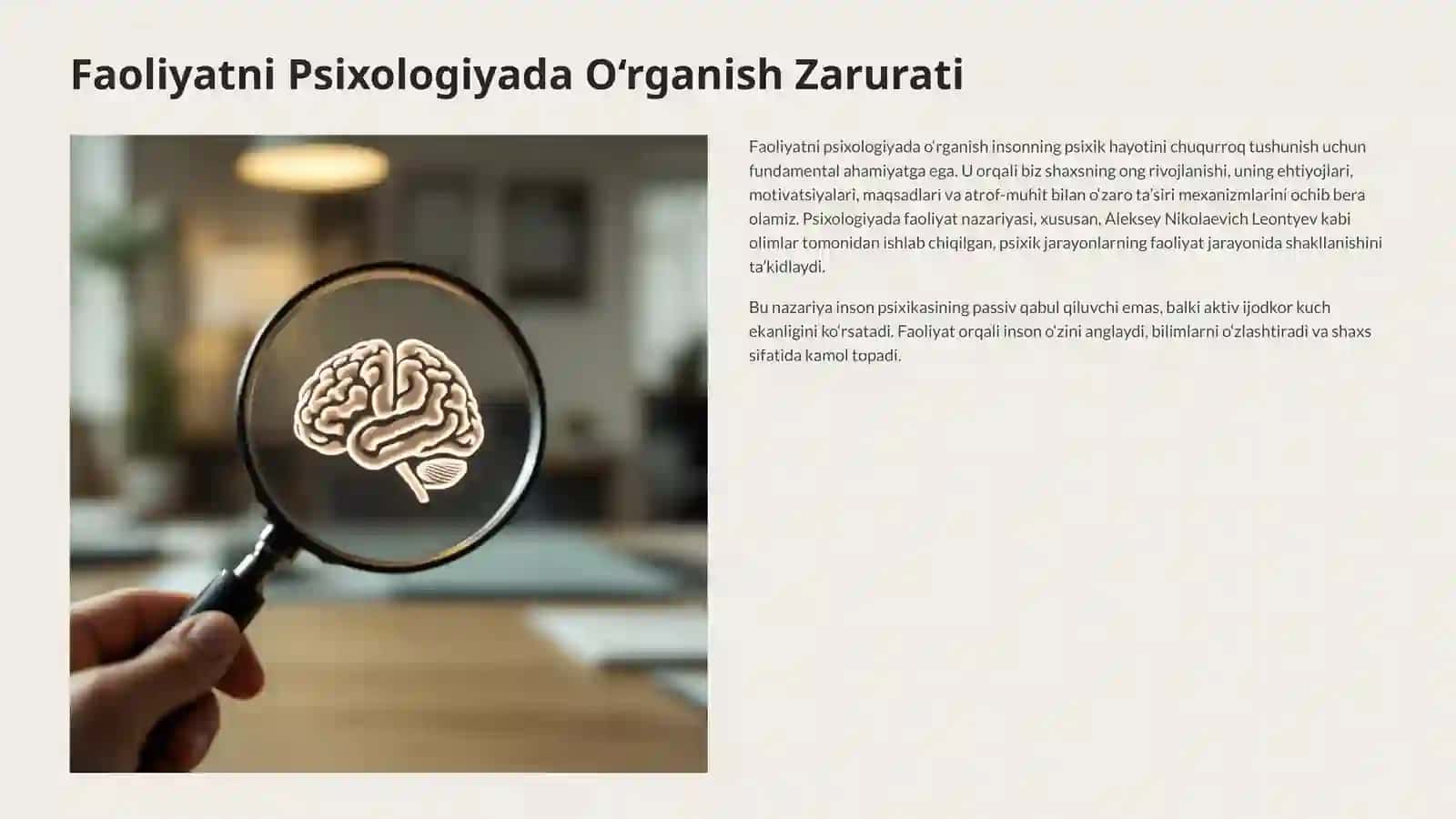 Faoliyatning umumiy psixologik tavsifi 3