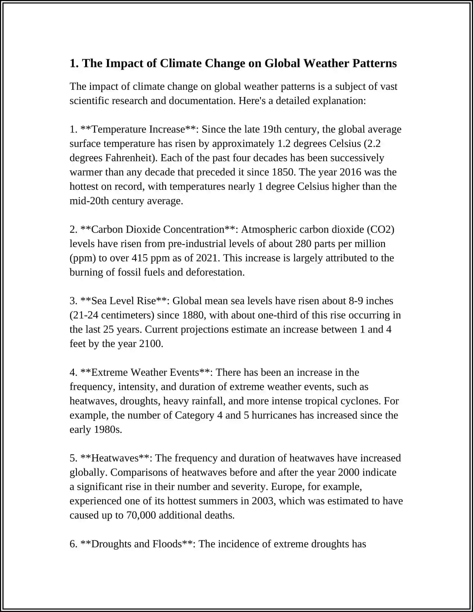 Theme: THE CHALLENGES OF CLIMATE CHANGE 3