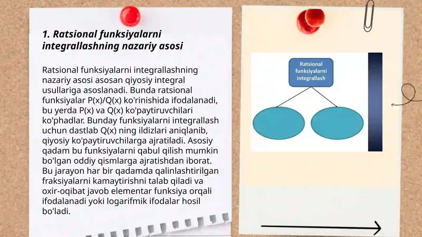 Ratsional funksiyalarni integrallash va unga oid misollar 3