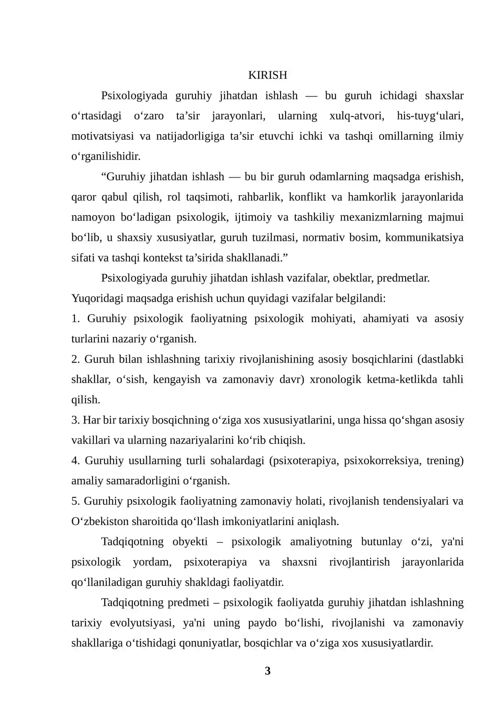 PSIXOLOGIK FAOLIYATDA GURUHIY JIHATDAN ISHLASHNING TARIXI 3