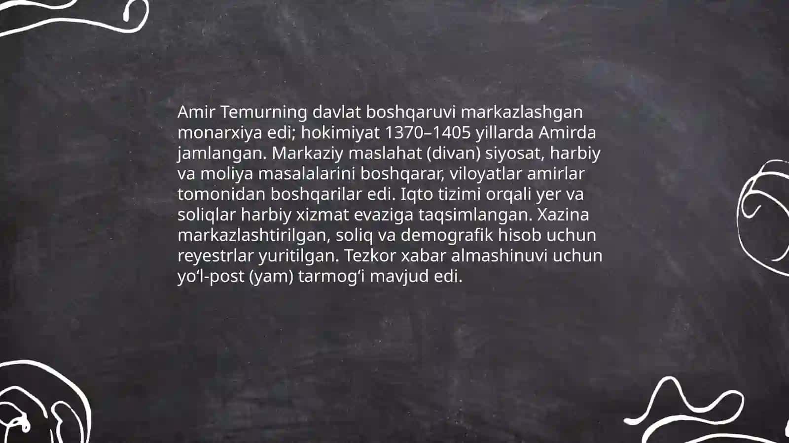 Amir Temur Buyuk davlat arbobi 3