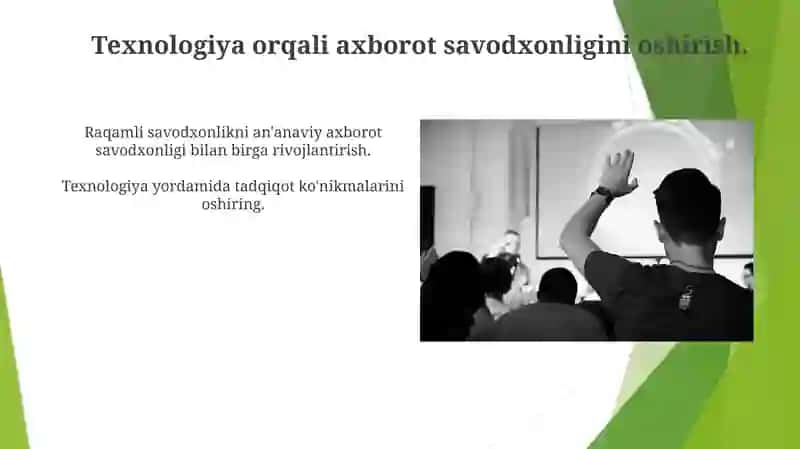 Axborot Savodxonligini Darslikka Integratsiya Qilish 3