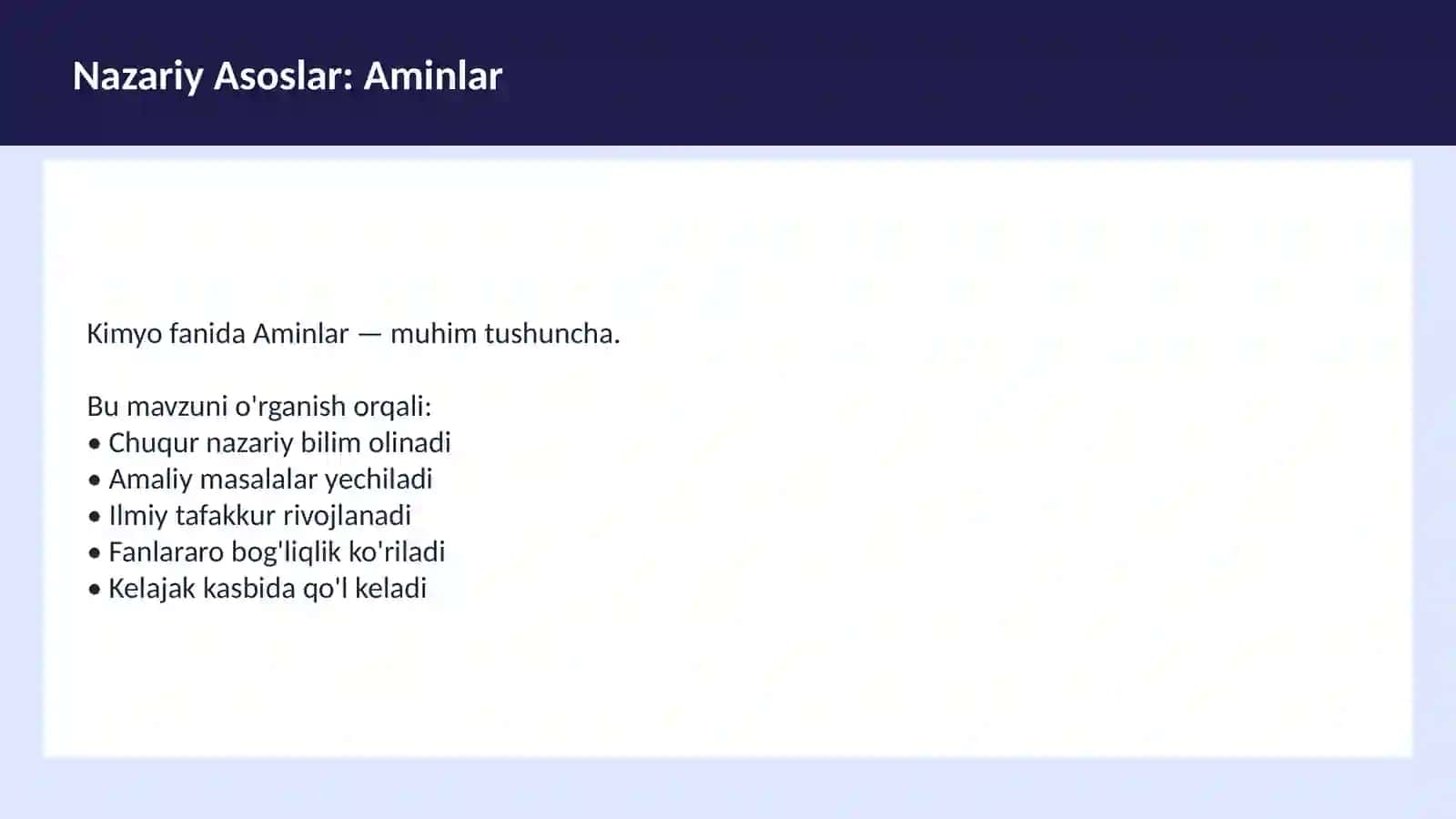 Kimyo Ketonlar Dars Ishlanmasi 3