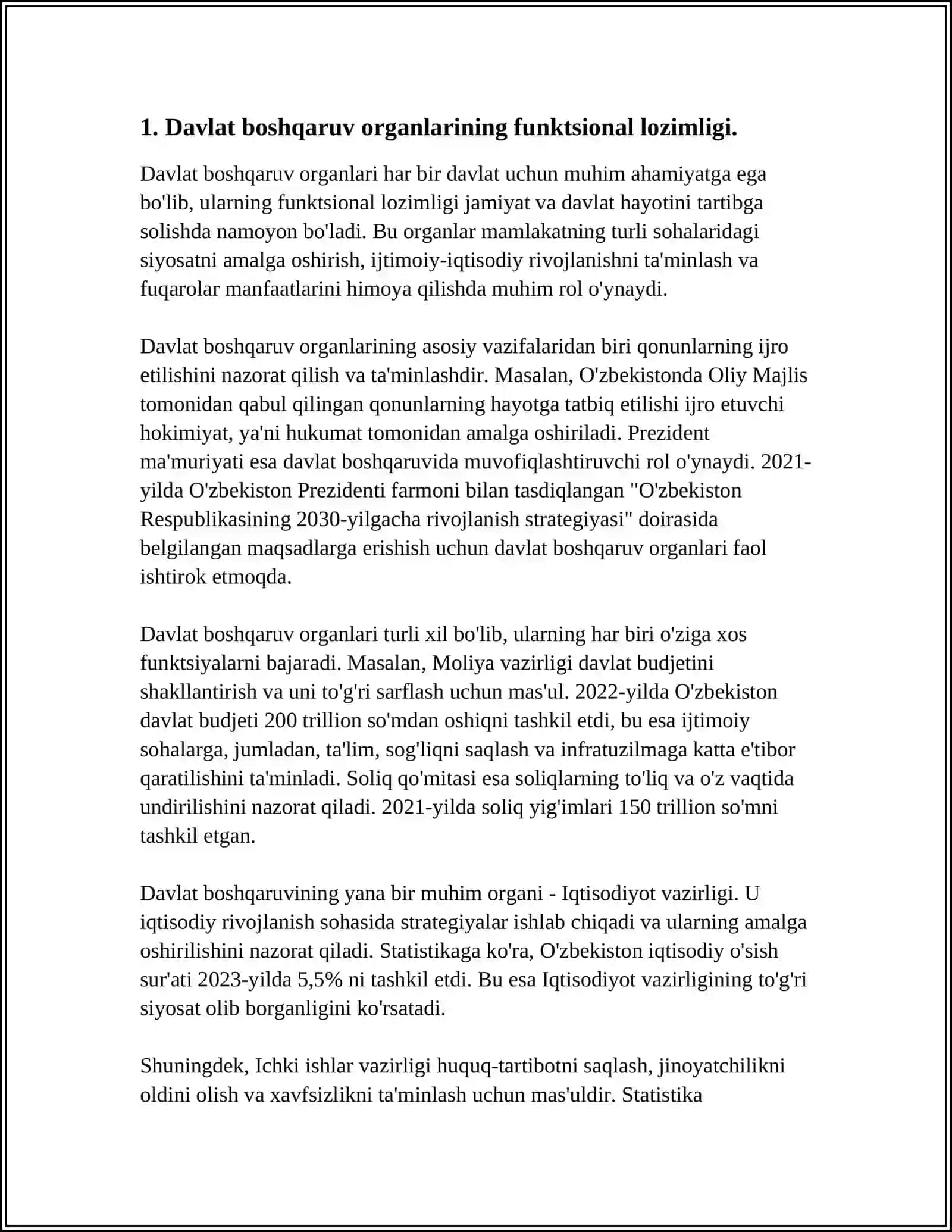 MA’MURIY DAVLAT BOSHQARISH BINOLARI XONALARINING NAMUNAVIY MAYDONI VA TARKIBI 3