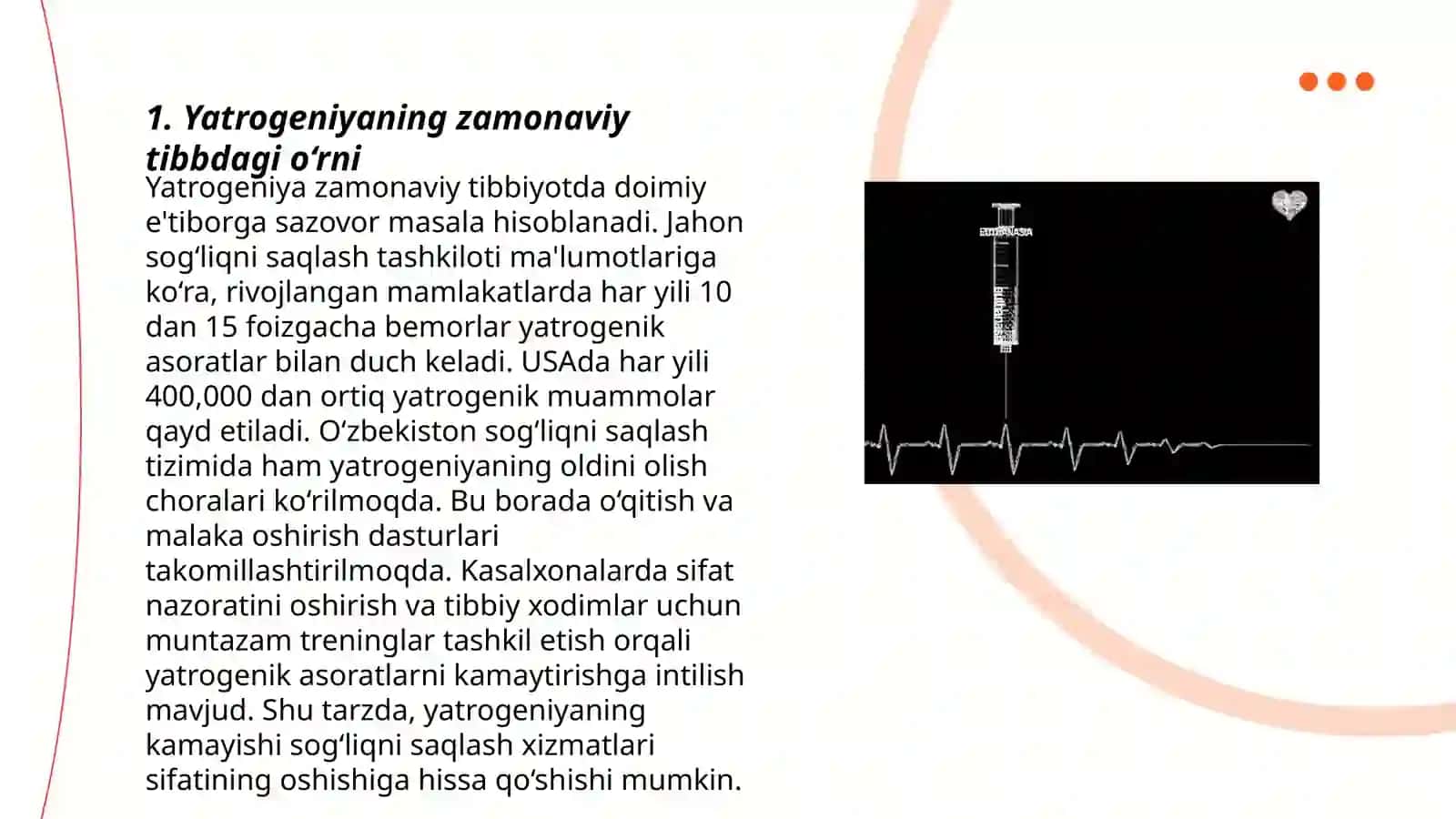 Yatrogeniya va evtanaziya muammolari 3