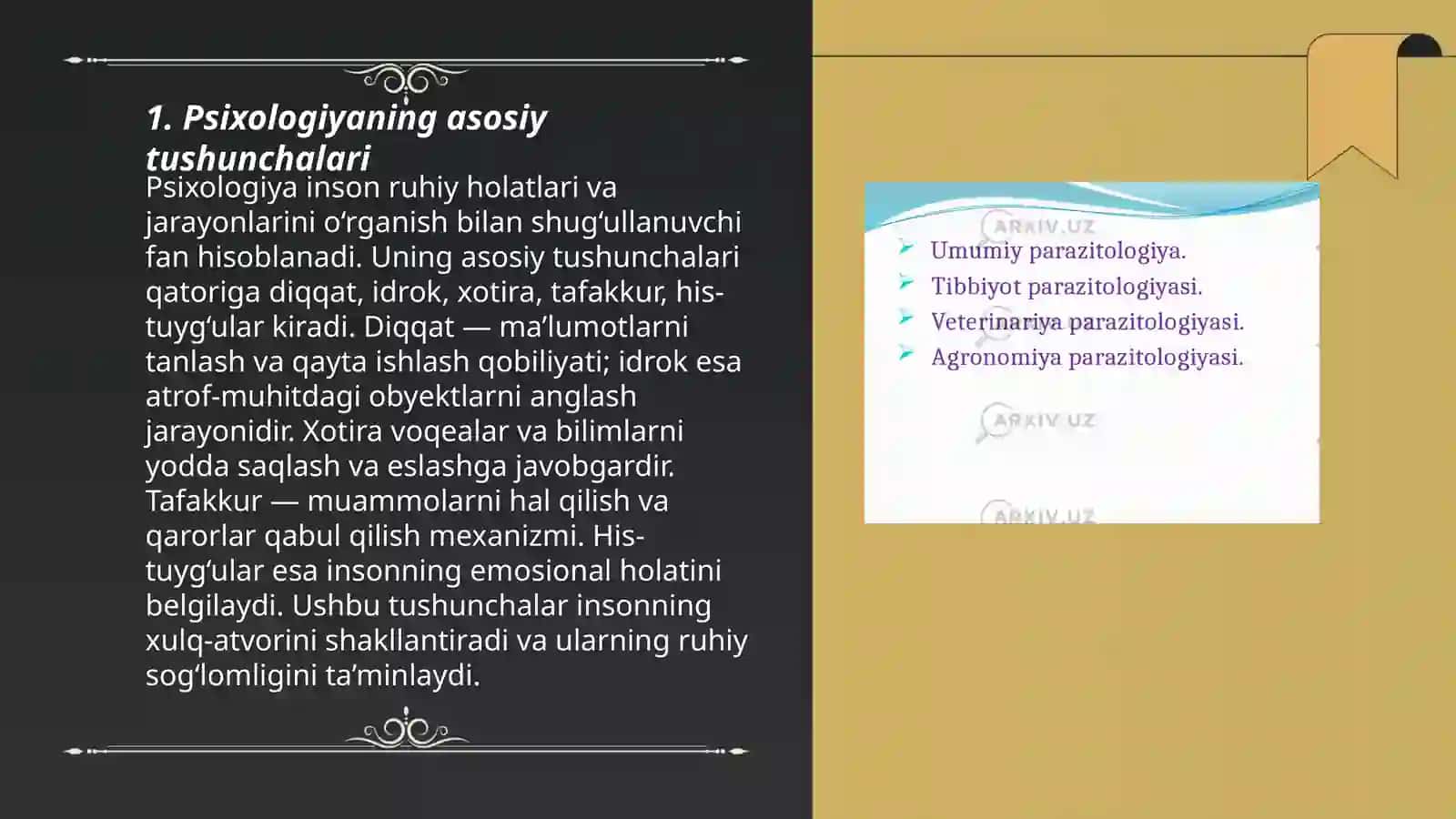 Psixologiya fanining maqsadi va vazifalari 3