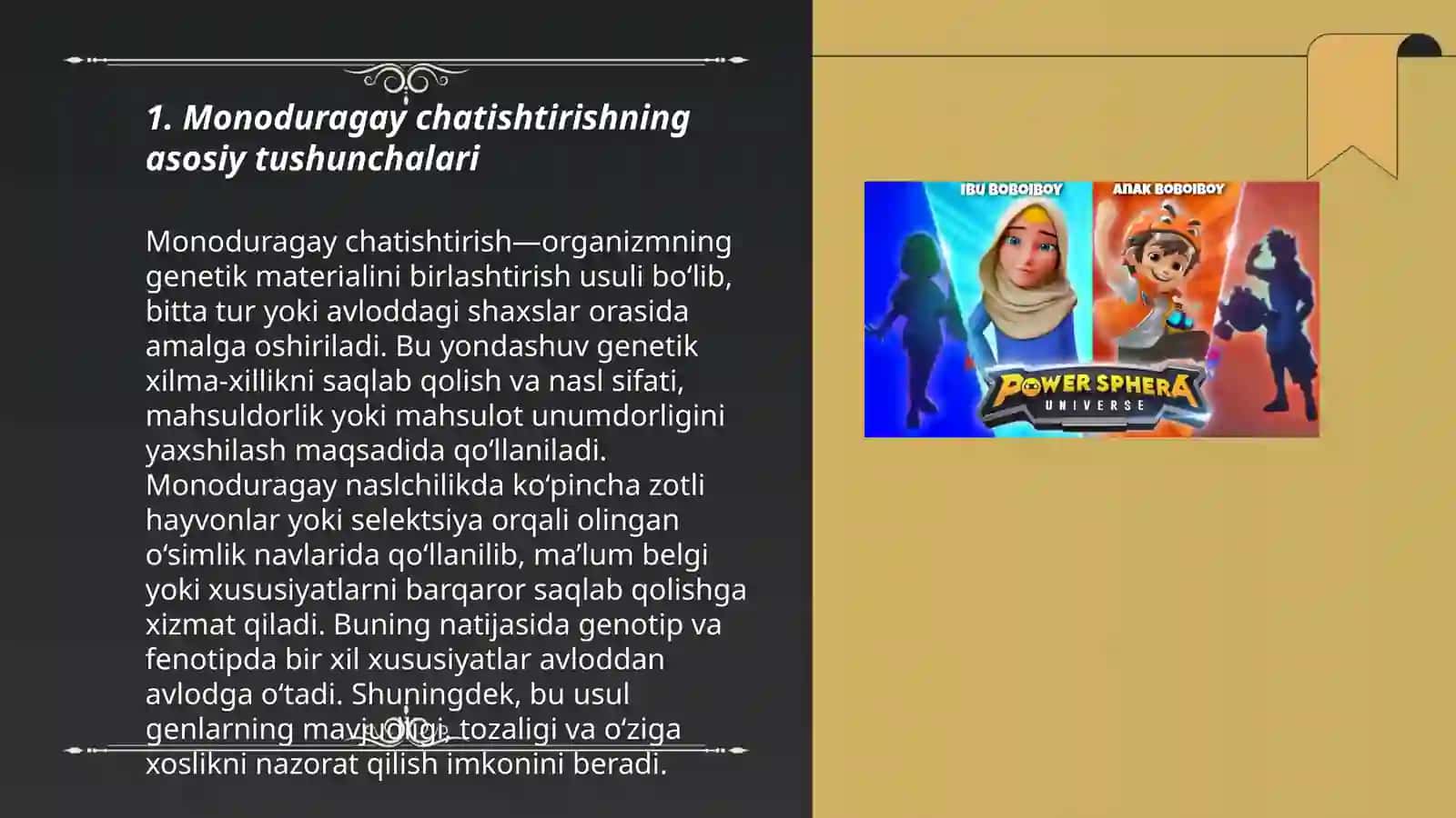 Monoduragay chatishtirish 3