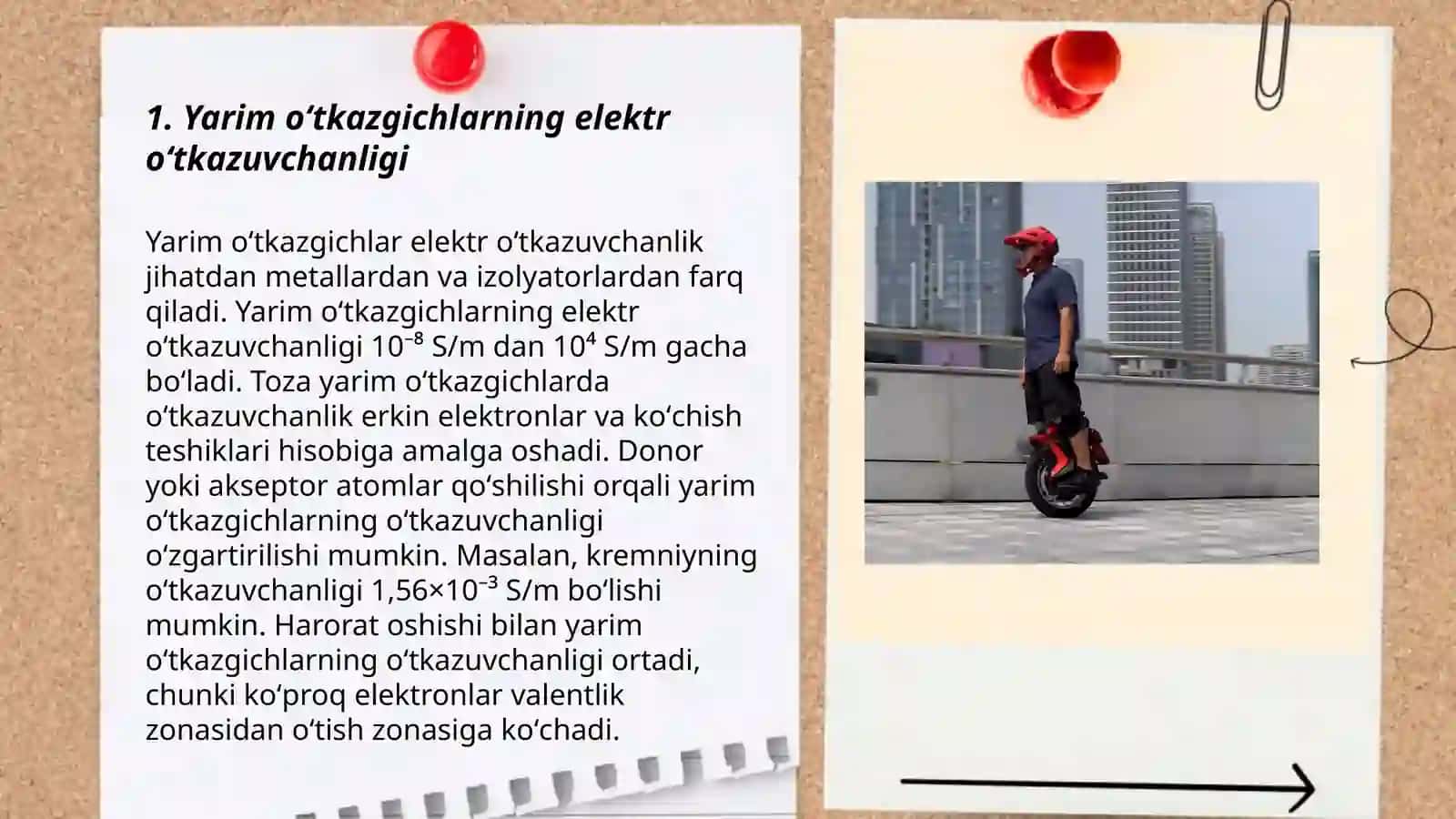Yarim o‘tkazgichlarda elektr toki 3