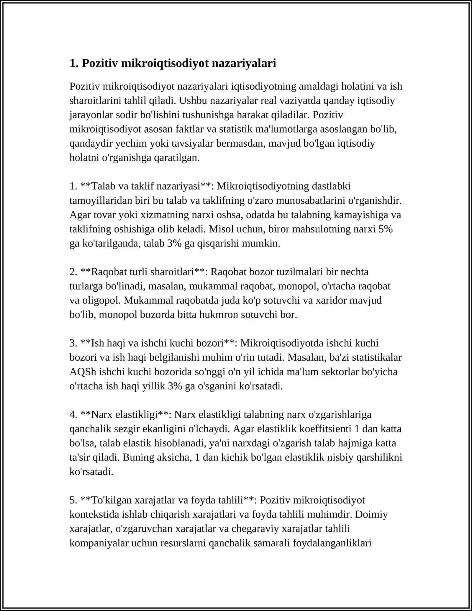 PAZITIV VA NORMATIK MIKRAIQTISODIYOT 3