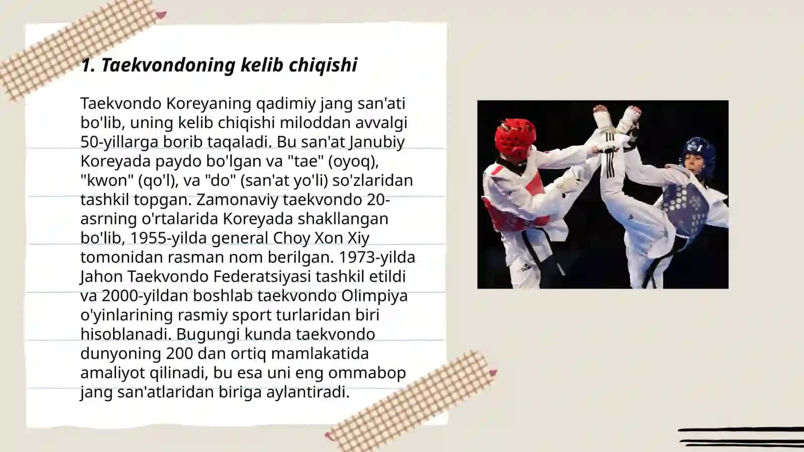 Taekwando tarixi 3