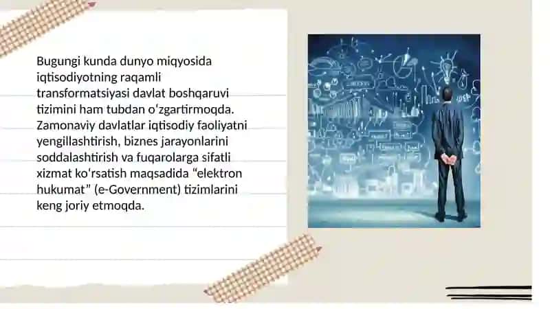 Kichik biznes va tadbirkorlikda elektron hukumatning o'rni 3