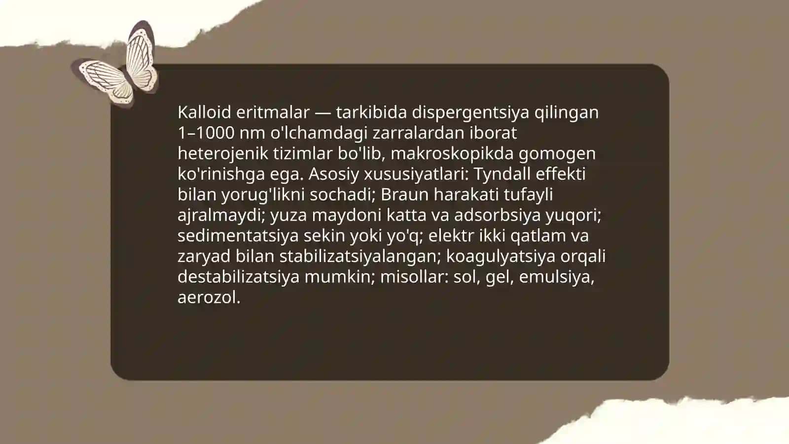 Kalloid eritmalar 3