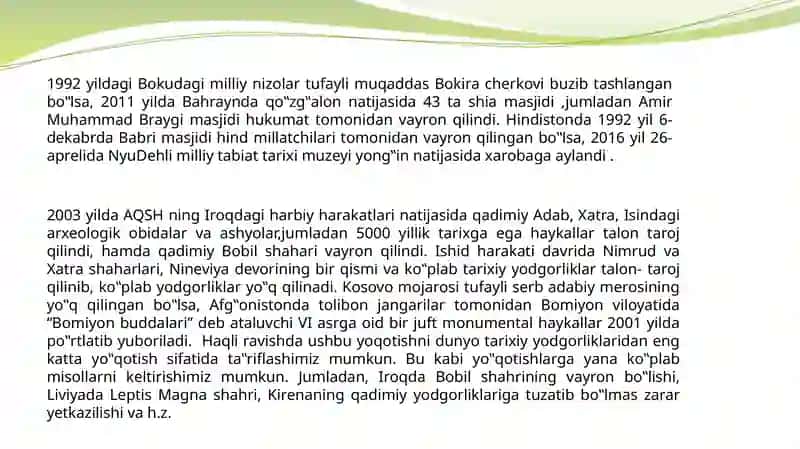 Tarixiy jarayonlarni qaytatiqlash va modellashtirish 3