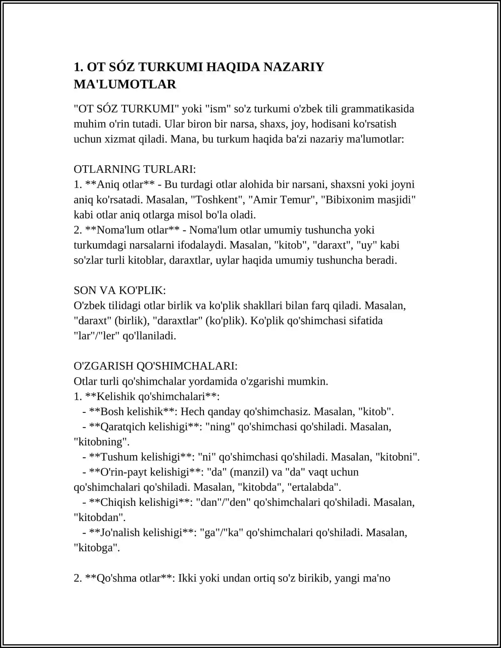 OT SÓZ TURKUMINI URGANISHDA QÓLLANILADIGAN KÓRGAZMALAR 3