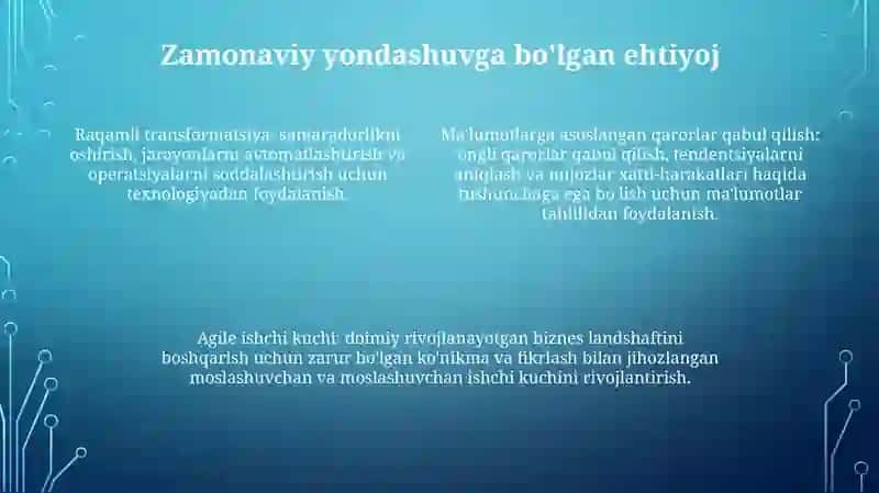 Zamonaviy Steam Yondashuvi Davr Talabi 3