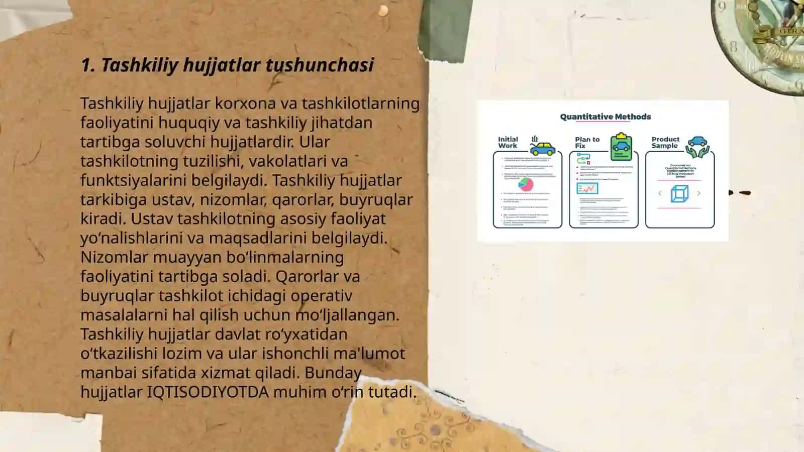 Tashkiliy hujjatlar haqida maʼlumot 3