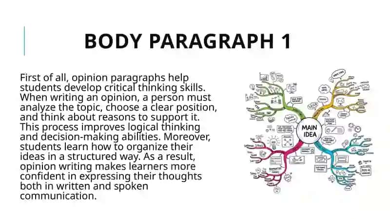 Opinion paragraphs 3