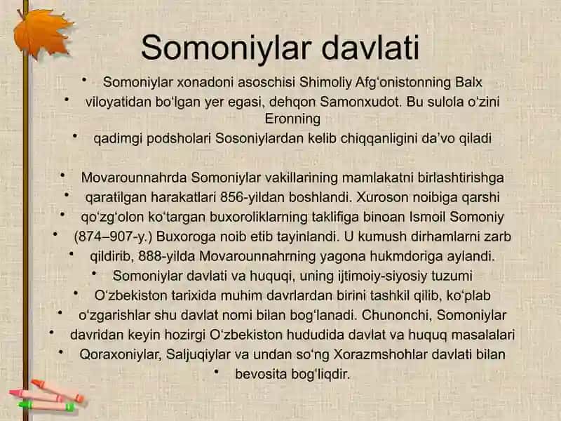 Somoniyliklar davlati va boshqaruv tartiblari 3