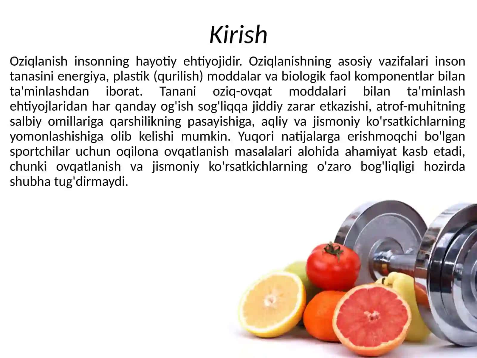 Sport Dietologiya (sportturlarida ovqatlanish asoslari) 3