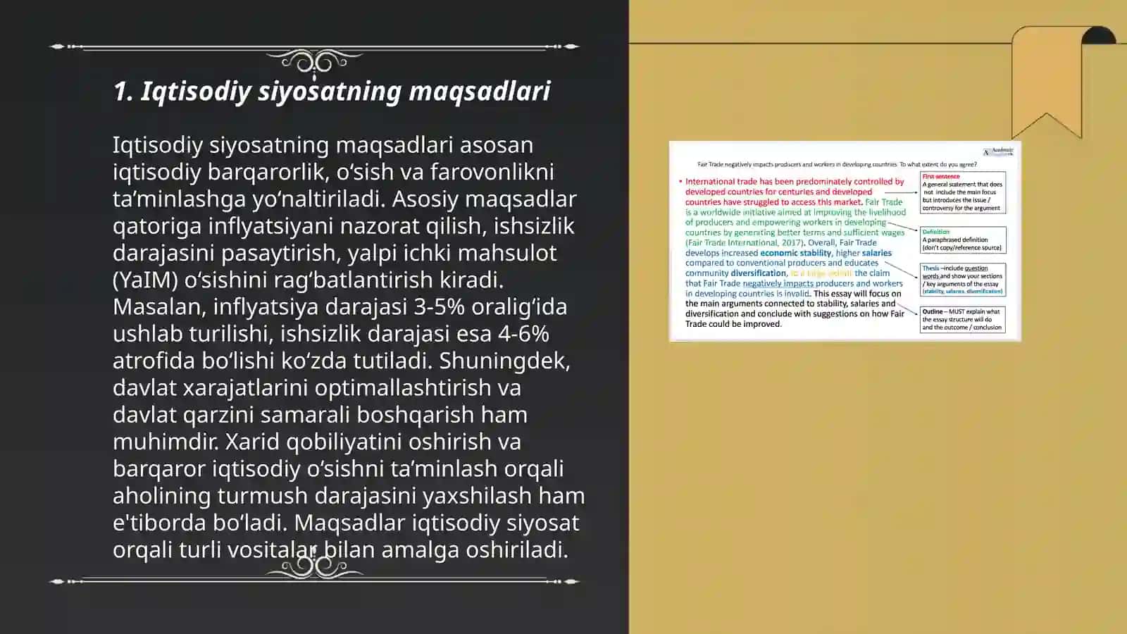 Iqtisodiy siyosat faniga kirish 3