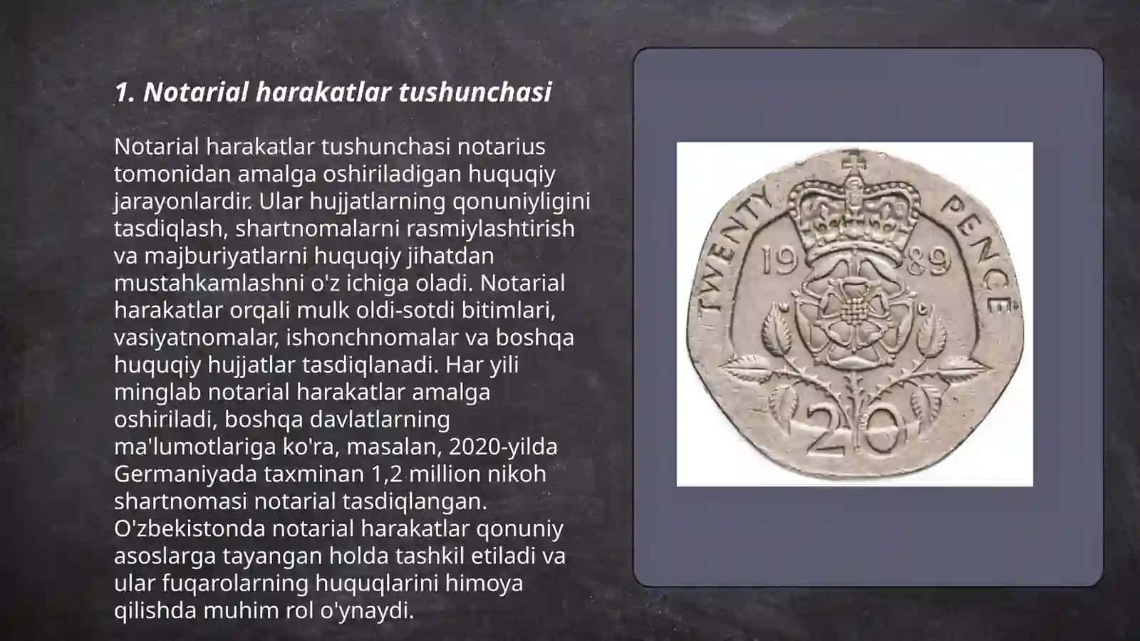 Notarial harakatlarning tasnifi va notarial harakatlarni amalga oshiruvchi shaxslarning vakolatlari 3