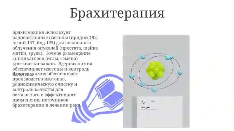 Роль ядерной химии в медицине 3