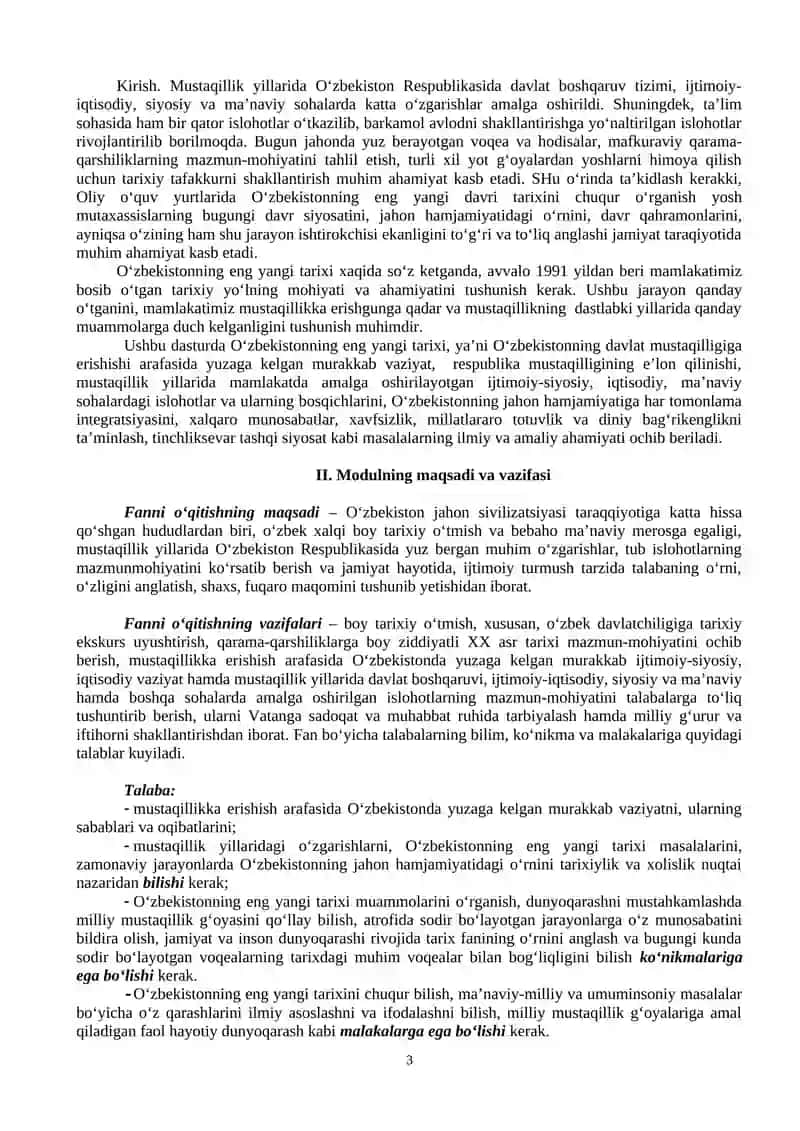 MODULI ISHCHI DASTURI 3