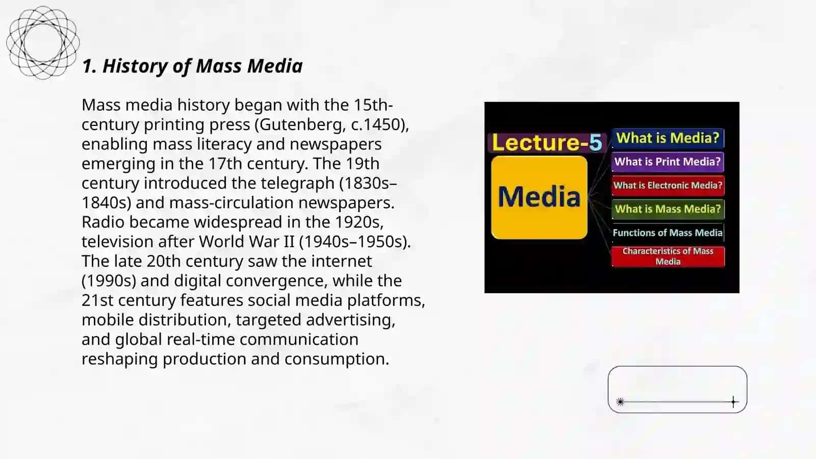 Mass Media History 3