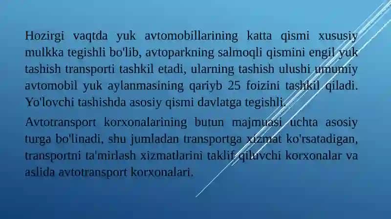 Avtotransport korxonalari 3
