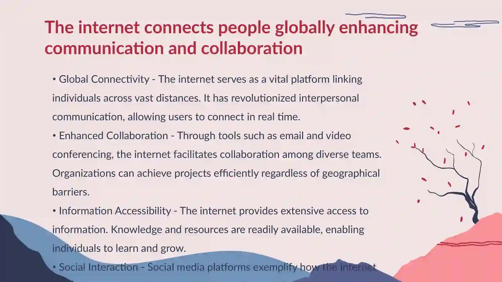 The Impact of the Internet on Society 3
