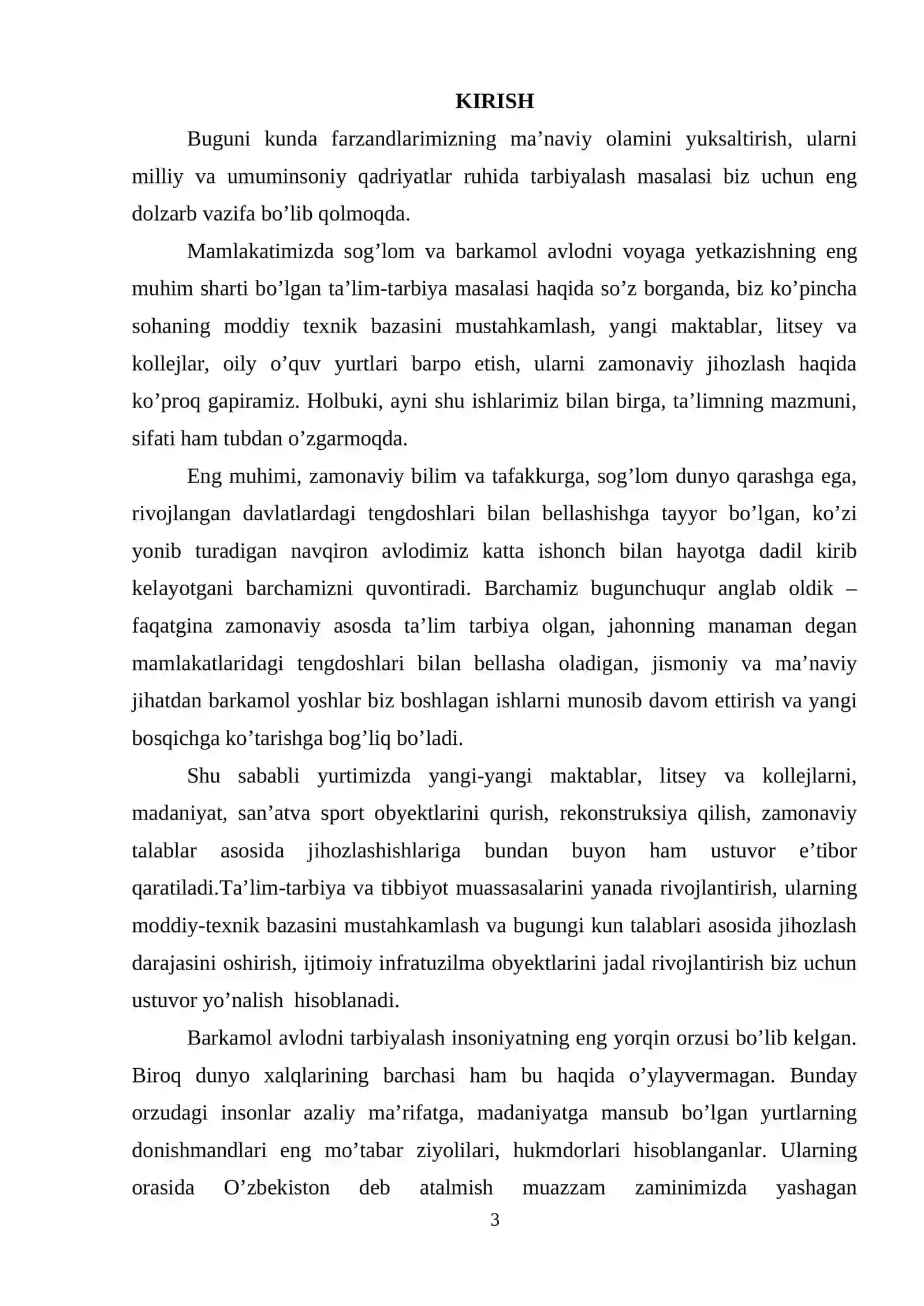 Differensial hisobning geometriyaga ba’zi tatbiqlari 3