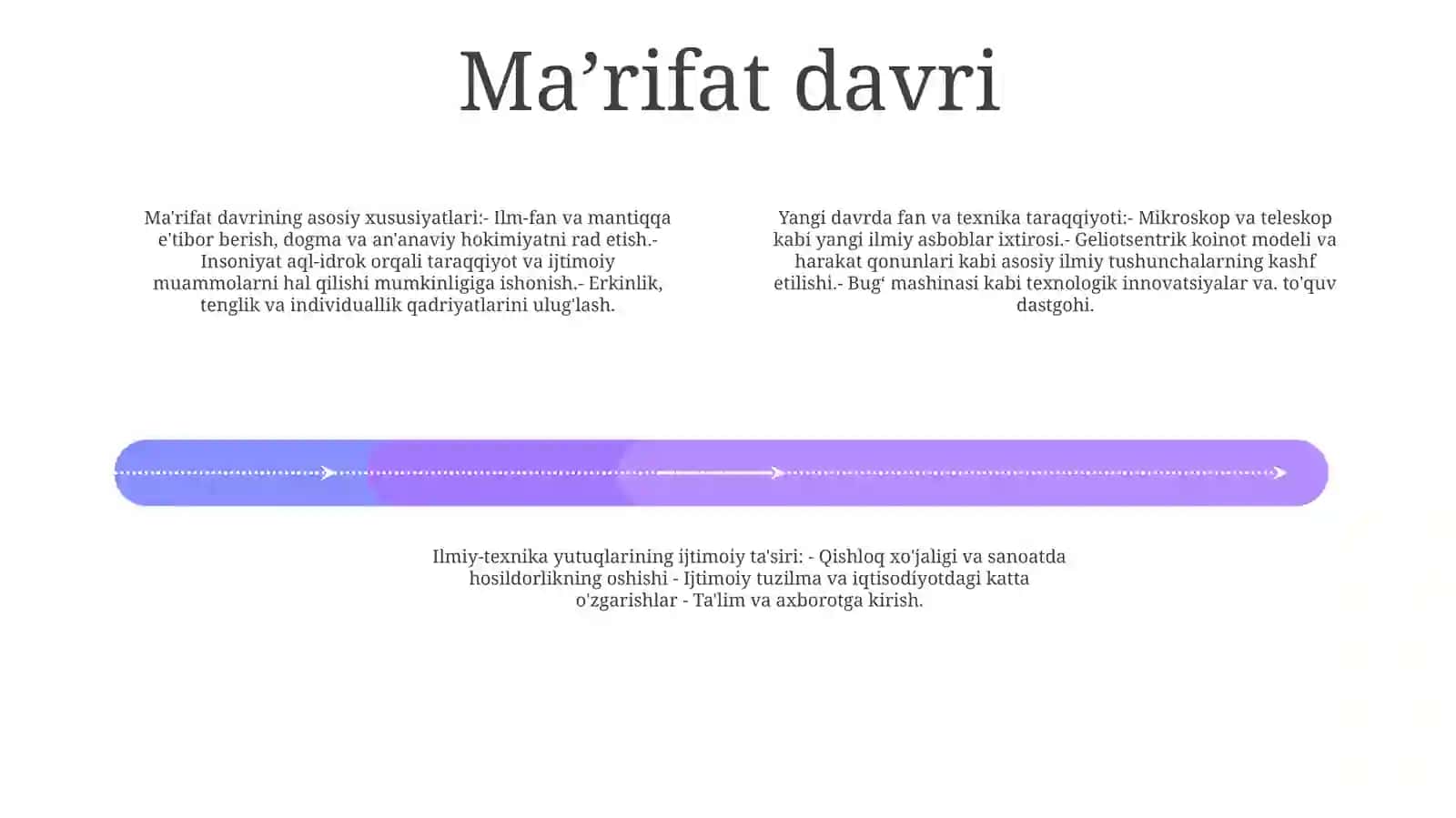 Yangi Davrda - Xvii - Xx Asrlarda Fan Va Texnika TaraqqiyotiningUmumiyXususiyatlari 3