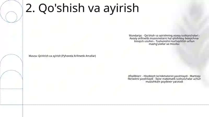 Python Arifmetik Amallar 3