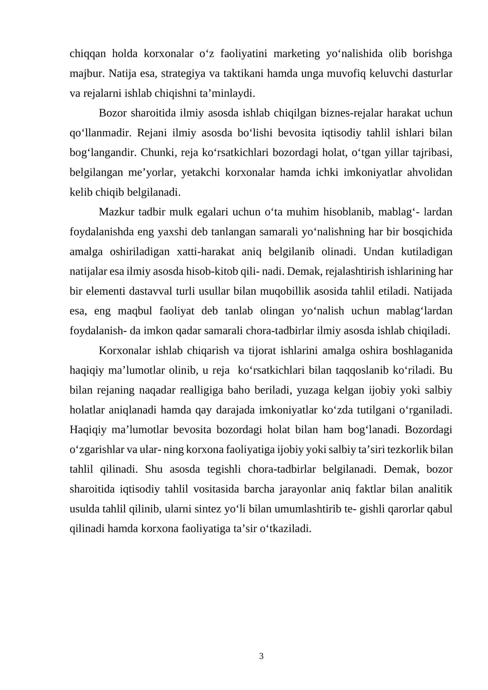 Mahsulotlatlarni sotish bo‘yicha shartnoma majburiyatlarining bajarilish tahlili 3