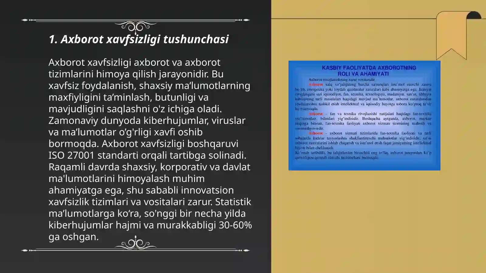 Axborot xavfsizligi tushunchasi 3