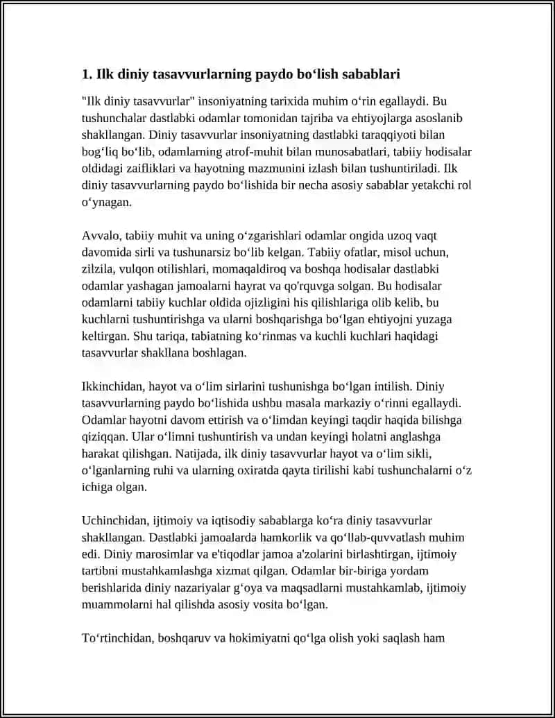 ILK DINIY TASAVVURLAR 3