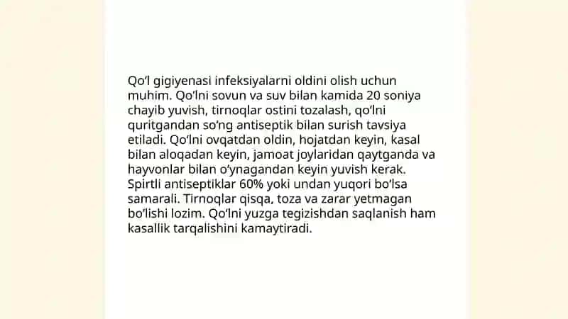 Shaxsiy gigiyena 3