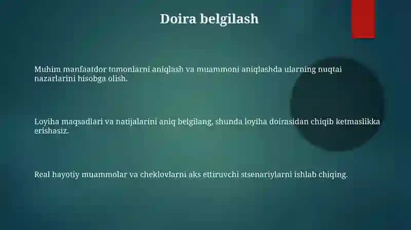 Mavzu: Vaziyatli masalalar tuzish 3