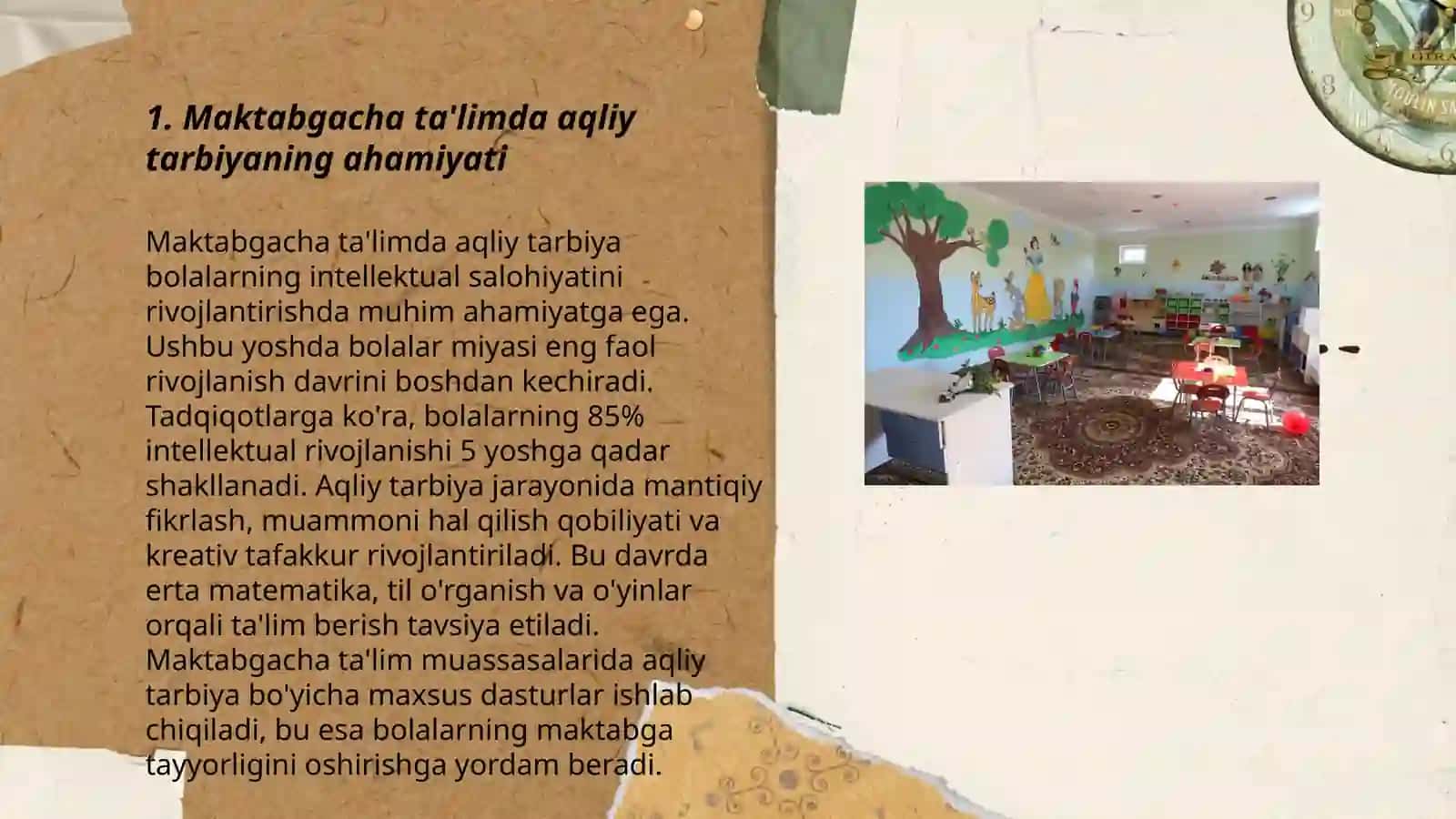 Maktabgacha talimda aqliy tarbiyani tashkil etish 3