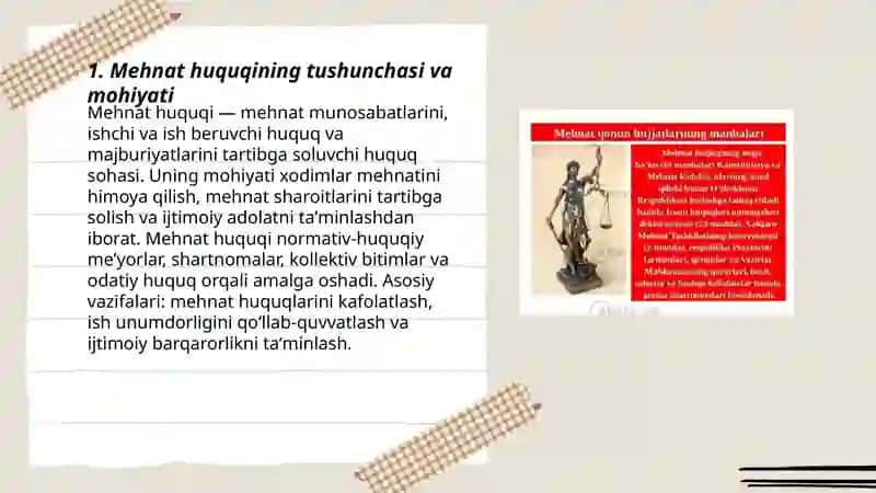 Mehnat huquqining tizimi 3