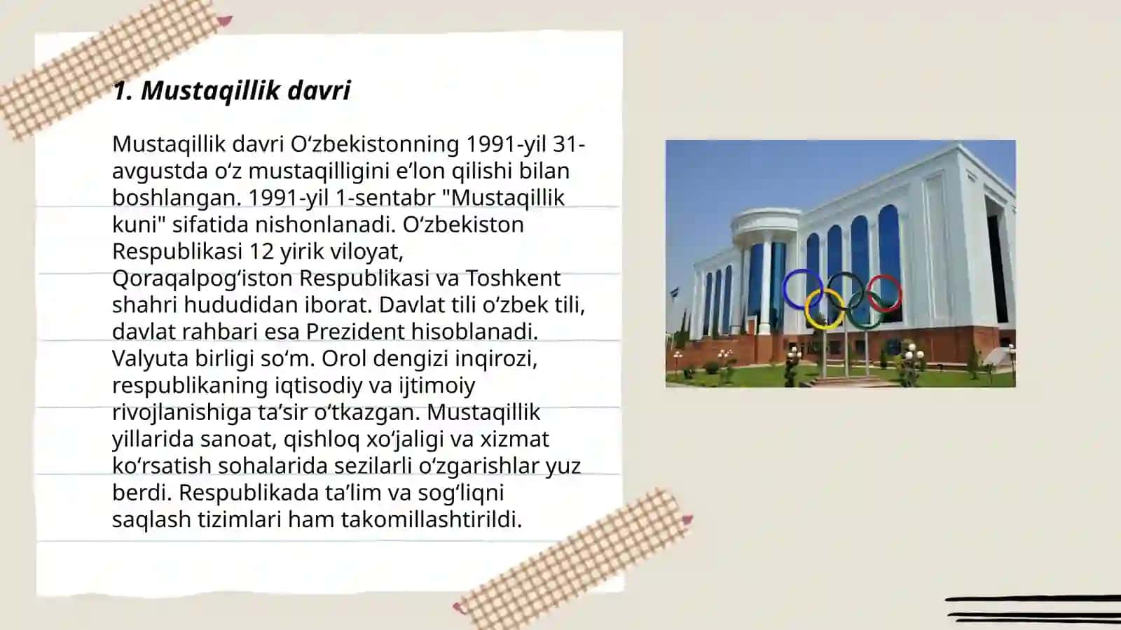 Mustaqillik davri 3