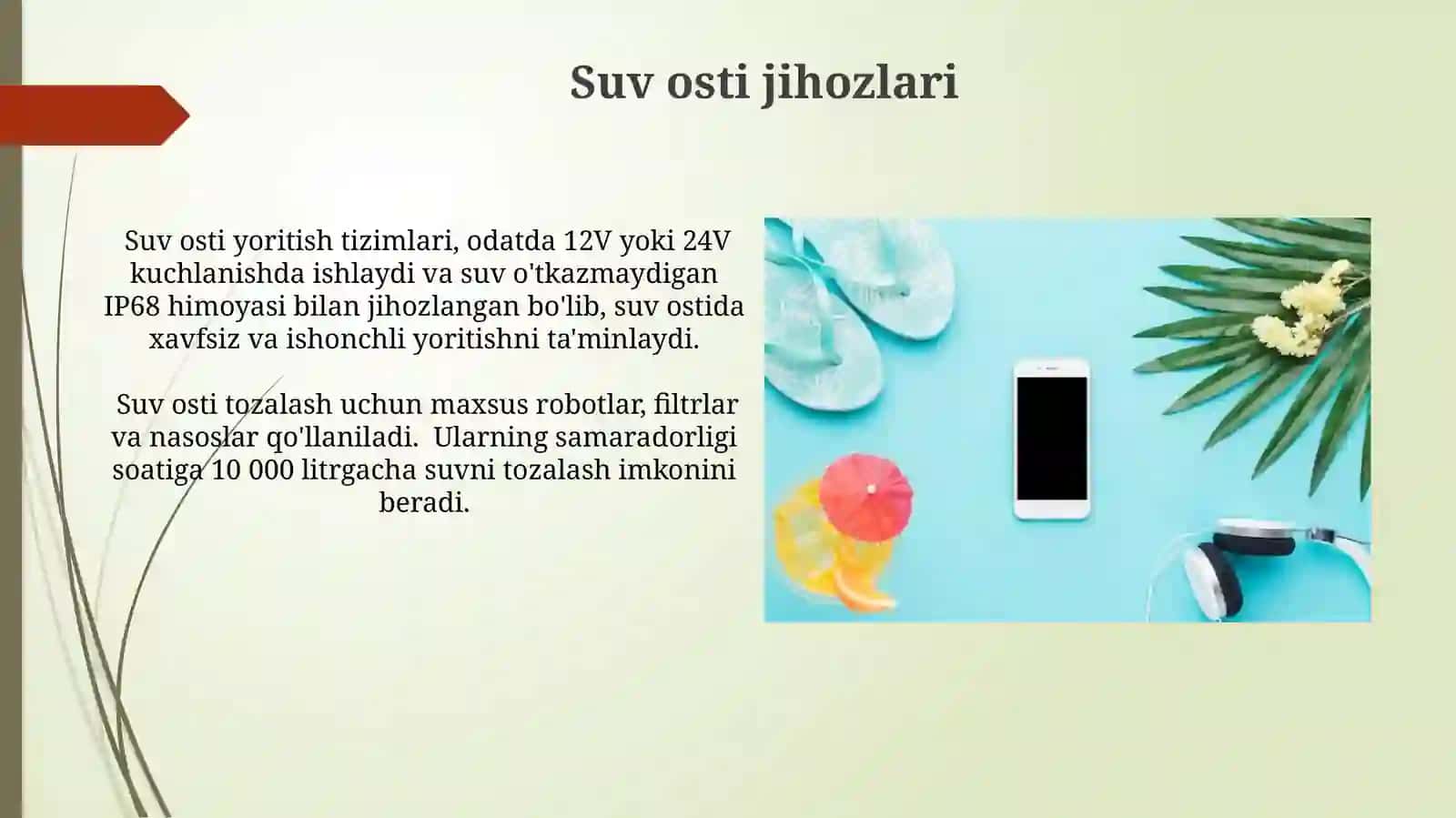 Suzish suv xavzasining anjomlari va jihozlari 3