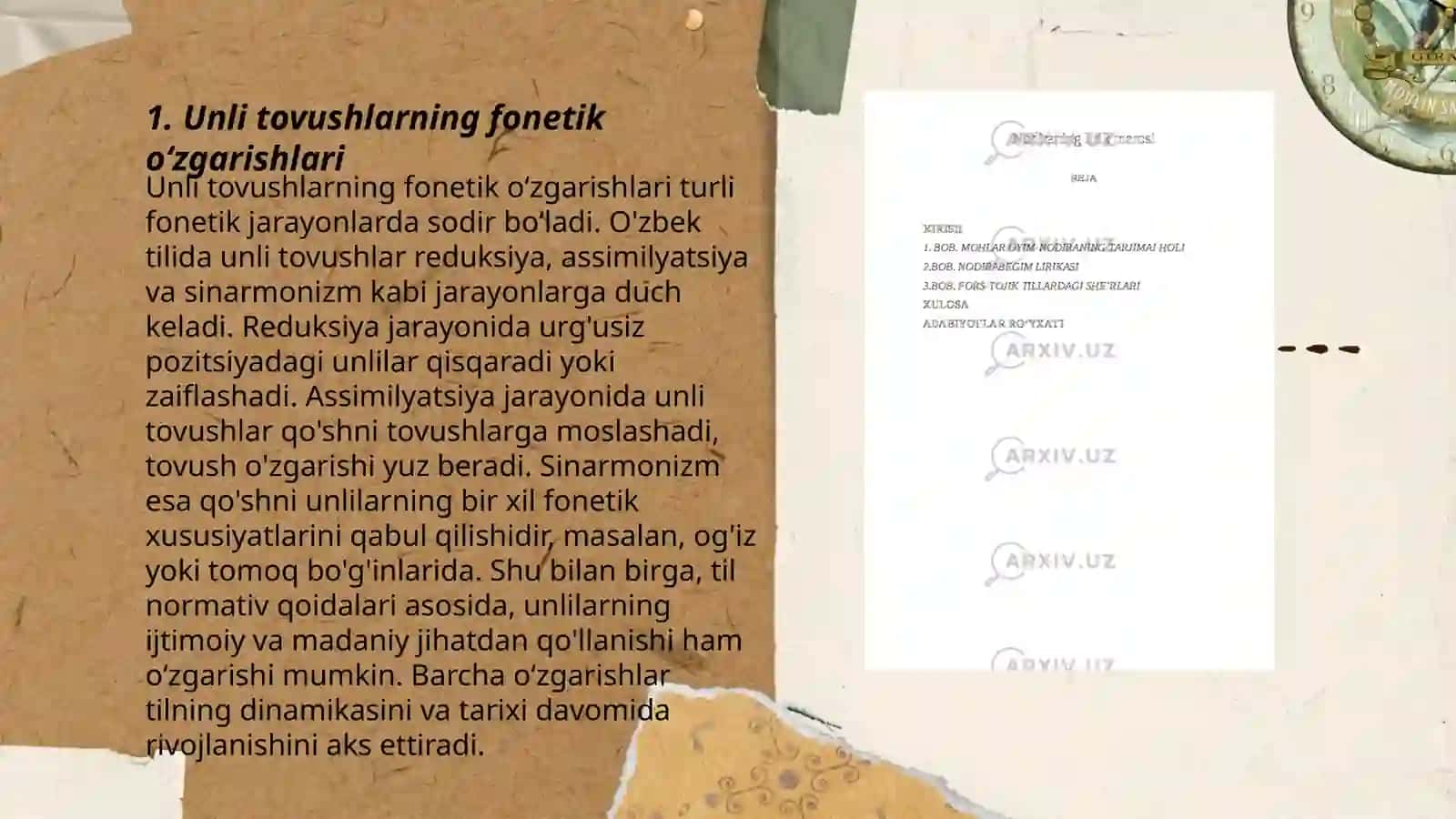 Tilshunoslik fanidan tayyorlagan Mustaqil ishi 3