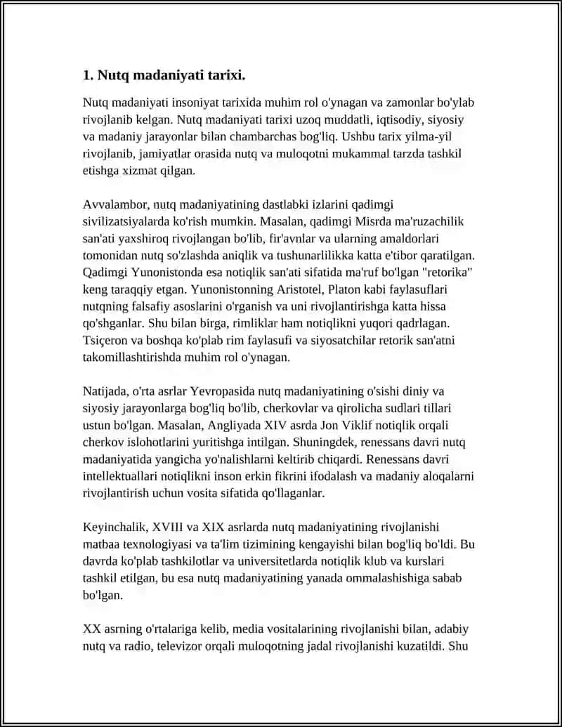 Nutq Madaniyati va Notiqlik San'ati Tarixidan 3