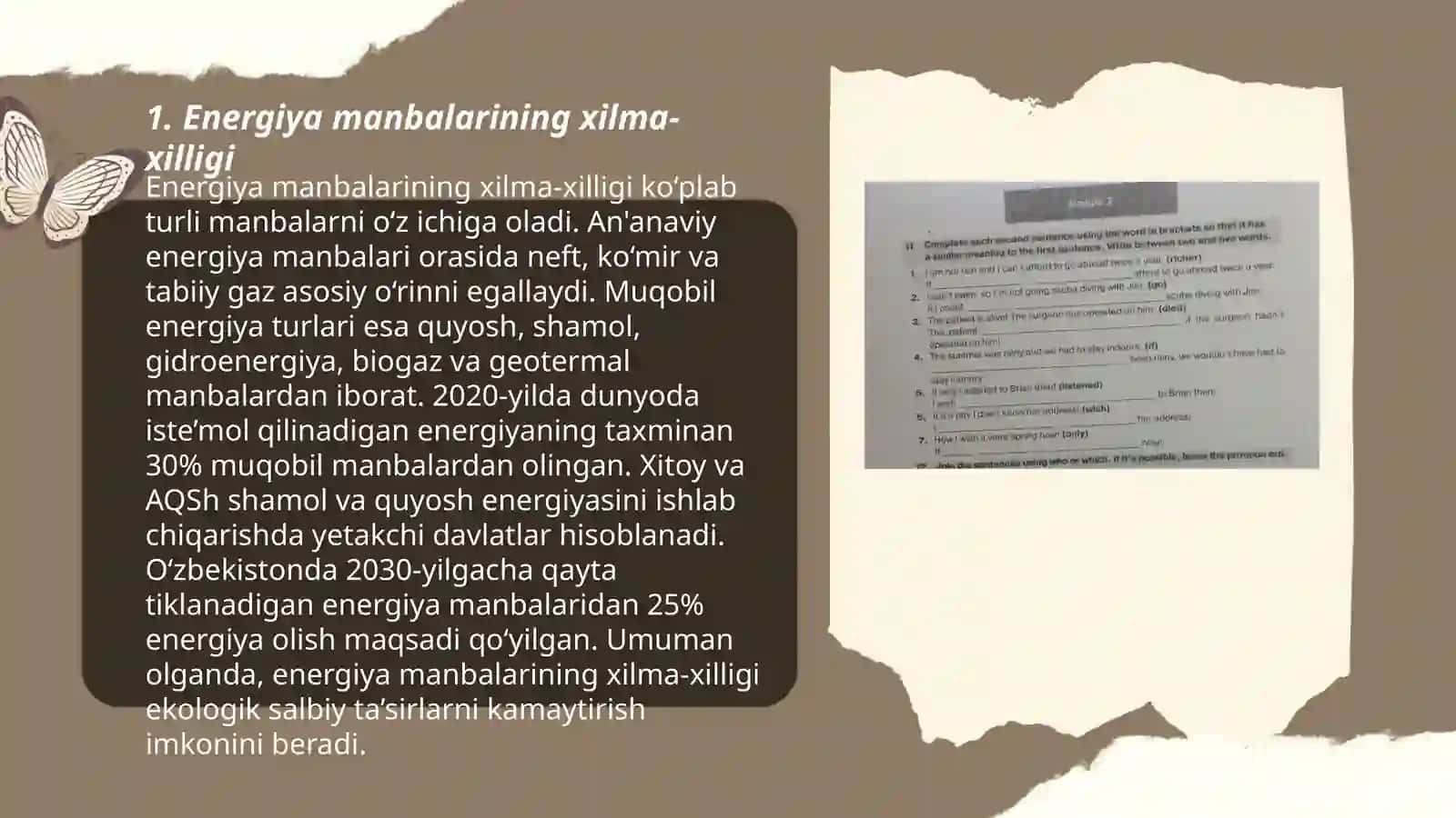 Global energetika muammosini tahlil qilish 3