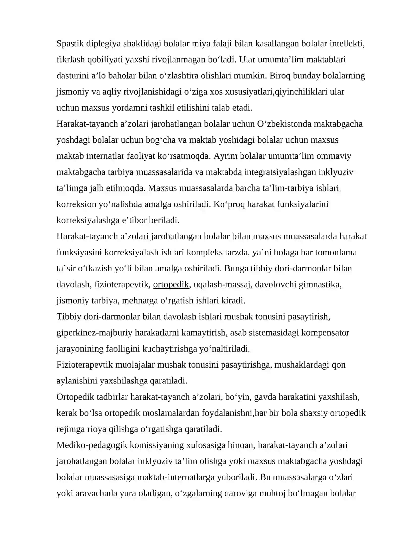 Harakat-tayanch a’zolari jarohatlangan bolalar 3