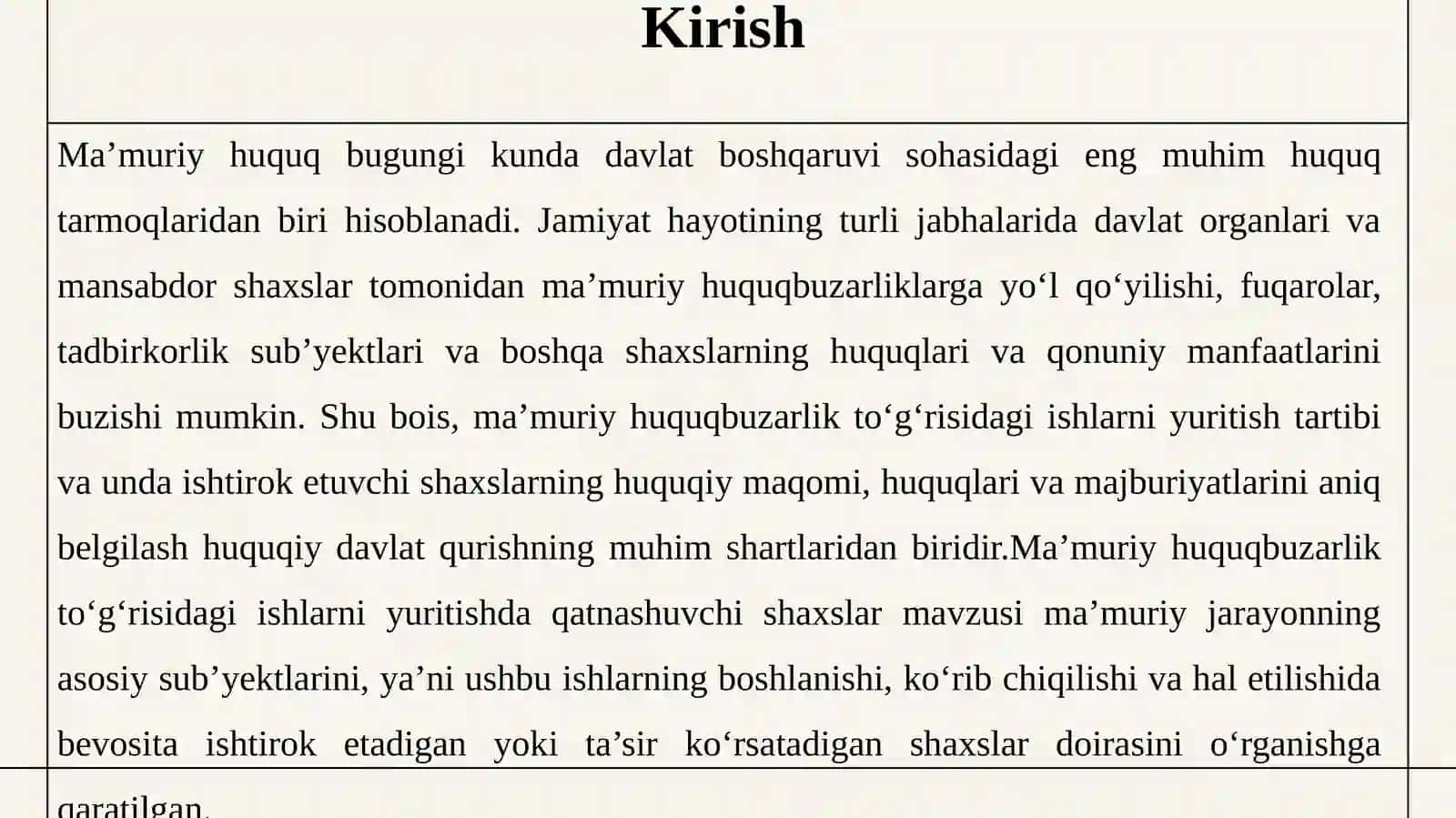 Ma’muriy huquqbuzarlik to‘g‘risidagi ishlarni yuritishda qatnashuvchi shaxslar. 3