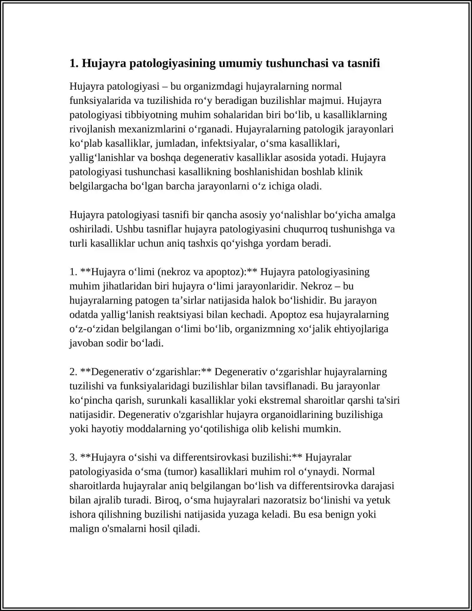 HUJAYRA PATOLOGIYASI VA UNING KELIB CHIQISH SABABLARI 3